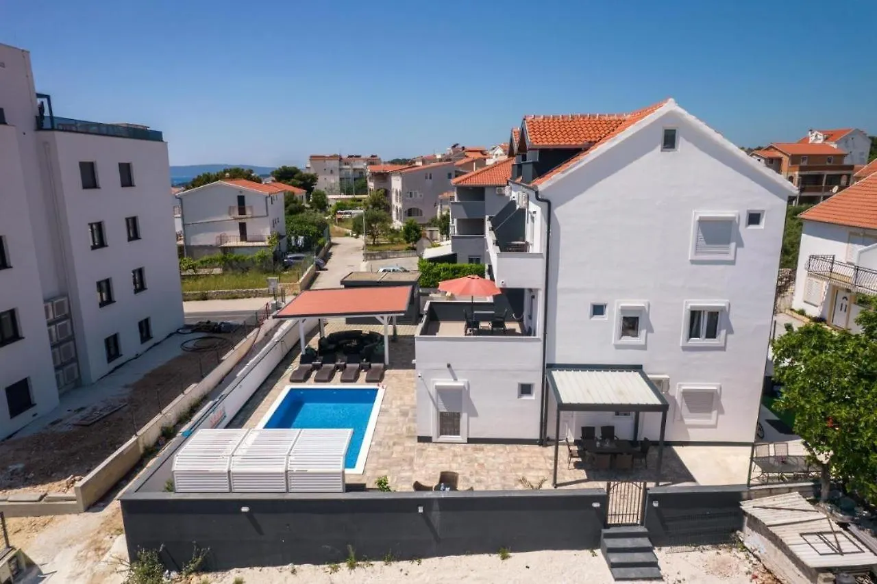 Apartment In Okrug Gornji With Sea View, Balcony, Air Conditioning, Wifi 5134-3 Trogir Croatia