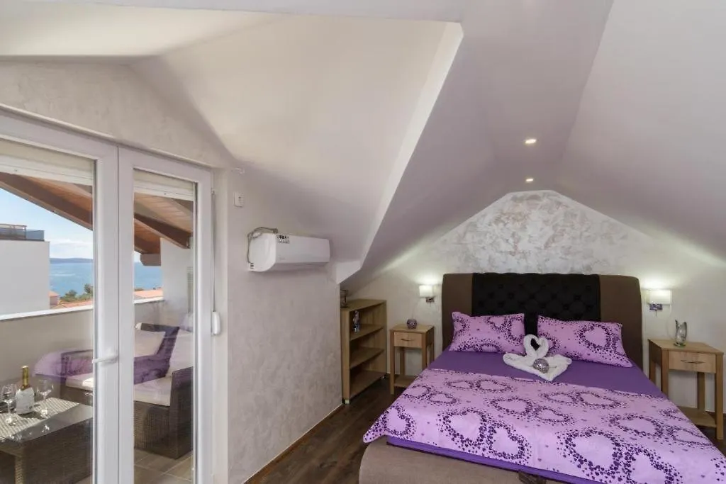 Apartment In Okrug Gornji With Sea View, Balcony, Air Conditioning, Wifi 5134-3 Trogir Croatia